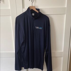 Sport-Tek Navy Quarter-Zip Pullover